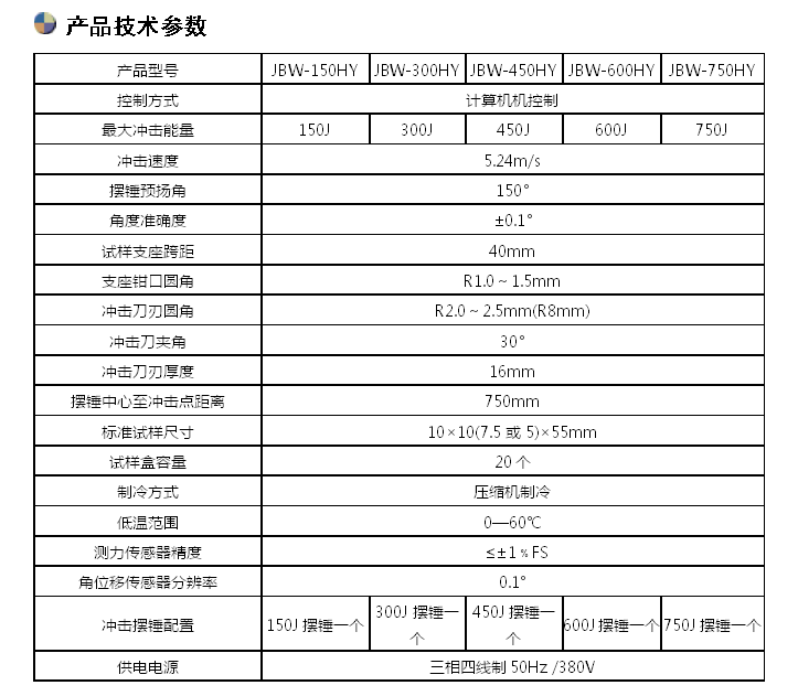 儀器化沖擊試驗機(jī)